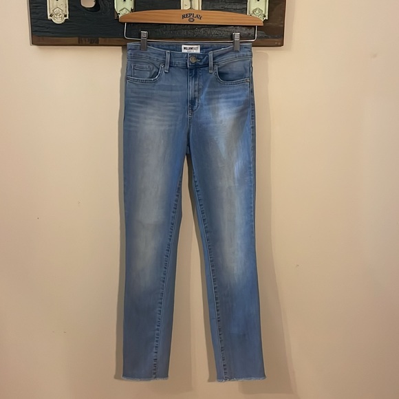 William Rast High Rise Slim Straight Jeans Size 25 JR - Picture 2 of 16